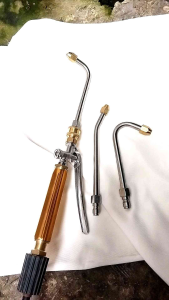 Bộ béc xịt rửa xe về vệ sinh máy lạnh tay bóp thân nhôm cao cấp.