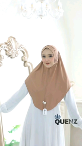 HIJAB LOLI BERGO MALAYSIA HIJAB MARISA HIJAB INSTANT SPORT JERSEY PREMIUM BY QUENZ