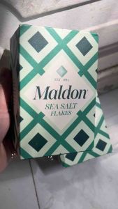 MUỐI BIỂN KHÔNG I-ỐT - THƯƠNG HIỆU ANH TỪ 1882 Maldon Crystal Sea Salt Non-lodized