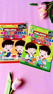 Buku Anak Melatih Ketrampilan & Bahasa - Melatih Kreativitas & Daya Pikir - PAH