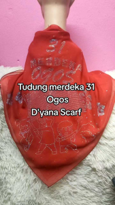 Tudung bawal merdeka 31 Ogos
