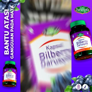 KAPSUL BILLBERRY DARUSYIFA Herbal Alami Bantu Atasi Gangguan Mata Resmi BPOM Bisa COD