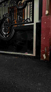 Hoodie Boxy Dark Huracan Double Zipper ColosseumDirty