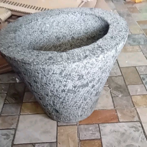 Lumpang Batu Asli 30 cm