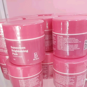 BG SKIN Sunscreen Brigtening Pink || Sun Pink (Kemasan baru)