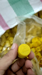 TUTUP / SEGEL GAS LPG 3KG KUNING 100%ORIGINAL PERTAMINA/ ELPIJI (isi 1000pcs)