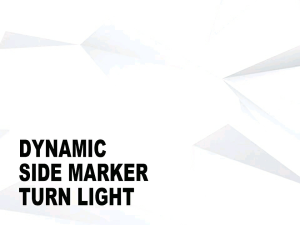 Universal Dynamic Sequential LED Side Marker Car Fender Lamps