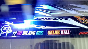 stiker transparan CB150R kombinasi V2 model V3