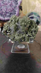 Natural Peru High Grade Gold Pyrite Crystal Ornament GP14 #goldpyrite