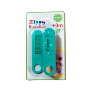 Sisir Zippy Brush & Comb + 0M grooming set
