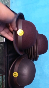 Topi boni pramuka putri + Pin siap kirim