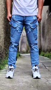 ANE -Best Seller Celana Cargo Bikers Celana Jeans Cargo Biker Celana Cargo Panjang Terbaru Celana Bikers Jeans