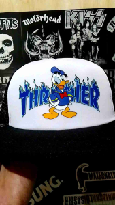 COD Snapback jaring keren thrasher donal duck version kualitas premium distro topi bayar di tempat