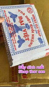 Combo 30 tấm keo siêu dính ruồi Đại Việt giải pháp diệt ruồi hiệu quả bẫy siêu dính