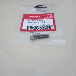 baut pin roller guide arm tensioner kamprat keteng legenda revo supra fit supra x 125 f1 new original honda 14615KFL851