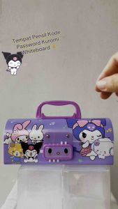 Tempat Pensil Password Capybara 3 Susun Plastik Whiteboard 7059E