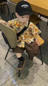 MC157 พร้อมส่ง ชุดเซ็ตเสื้อ+กางเกงชุดเด็กผู้ชาย ชุดเด็ก ไม่มีกระเป๋าเสื้อ ชุดเด็กผู้ชายเกาหลี ชุดเด็กผู้ชายเท่ห์ๆ