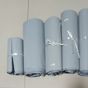 ถุงไปรษณีย์ ซองไปรษณีย์ ซองไปรษณีย์พลาสติก ถุงพัสดุ ซองกันน้ำ ซองส่งของ (100ใบ) สีเทา