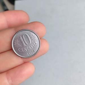 Đồng xu 10 CENTAVOS BRAZIL 1994-1997