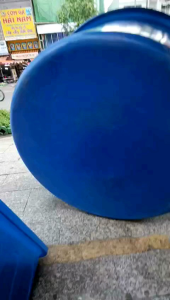 Thùng tròn nuôi cá 750 lít ( 1 lớp và 2 lớp)