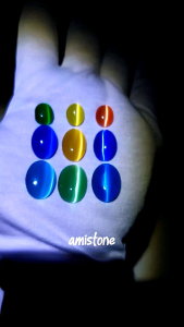 CINCIN BATU AKIK MATA KUCING GARIS LUSTER TAJAM