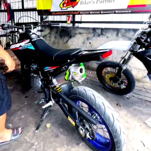 Knalpot Norifumi ROCKET 4 Titanium Semi Bending KLX 140 KLX 150 CRF 150L WR 155 DTRACKER 150