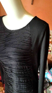 dress kaos hitam