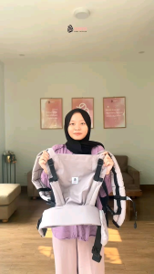 Nana Babycarrier EXPLORA Gendongan Adjustable Newborn - 2 Tahun SSC MShape Hipseat Hadap Luar