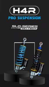 Shockbreaker H4R Tabung Bawah 330MM 340MM Motor Matic Universal Vario 125 150 160 Stylo 160 Beat Scoopy Genio Xride Filano Slo Series Gen 2