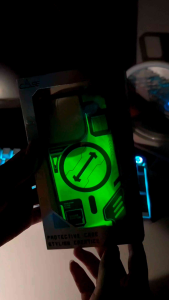 Case Frosted Growth dalam Gelap untuk iPhone 15 Pro Max & iPhone 14 Pro Max