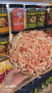 Mực hấp Dừa Hộp 500gr Chuẩn Vị Đặc Sản Đà Nẵng LÀm Quà Ngon