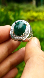 Cincin Batu Natural Bacan Doko 100% Asli Bacan