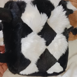 dompet kosmetik/tas bulu/tempat kosmetik