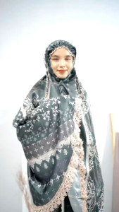 Mukena Dewasa Maxmara Luxury Silk Lasercut Renda Mewah Jumbo Terbaru Dan Terviral 2025