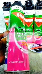 Baygon Aerosol Anti Nyamuk Lalat & Kecoa 600ml