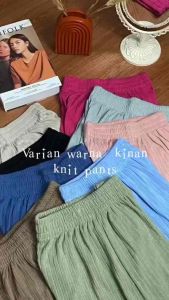 Kulot Knit Highwaist Wanita Terbaru Kekinian Viral 2023
