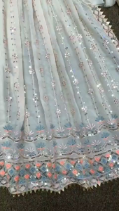 [PRE-ORDER] Ready Made Heavy Faux Georgette Plazzo ( Delivery 15 days )