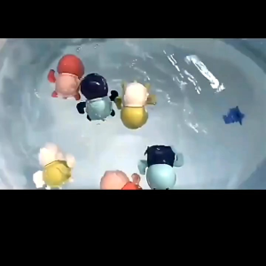 miumiiu baby bath toy swimming little tortoise toys dolphin toys bathing water toys baby bathtub floating clockwork toys 婴儿淋浴玩具