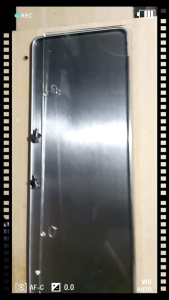 1 set Stainless Steel Back Plate w/ Acrylic clear cover & stainless bolts for car / vehicle standard original plate