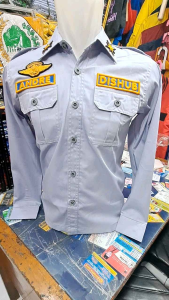 kemeja dishub panjang premium
