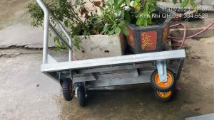 Xe Đẩy Hàng tải 700kg siêu chắc khỏe bánh xe lớn 160 mm