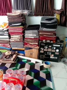 gorden jendela kupu kupu minimalis gorden pita ikat tengah terbaru kombinasi embos katun