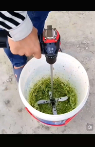 Bộ chuyển đổi khoan điện thành máy thái rau củ quả