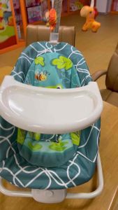 Multifunctional Baby Rocking Chair with Food Tray Melody & Vibration