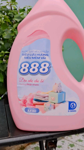 thùng 4can nước giặc xã cao cấp 888 3.6kg đậm đặc hương thơm kháng khuẩn khử mùi cho áo quần sạch trắng sáng rạng ngời luư hương thơm bền lâu