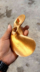 Baling Kuningan D2X6 Lubang As19mm untuk Perahu Nelayan 5pk 6pk 65pk