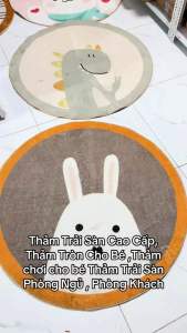 Thảm Trải Sàn Cao Cấp Thảm Tròn Cho Bé Thảm chơi cho bé Thảm Trải Sàn Phòng Ngủ Phòng Khách