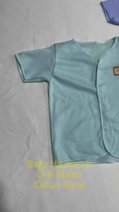 6pcs SHAQUEEN ZAHDAN Baju Bayi Newborn Motif dan Polos Katun Lembut