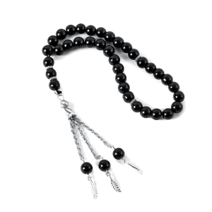 Tasbih Mutiara Kaca 33 Butir Diameter 8mm dan 10mm Tasbih Sholat TB33011