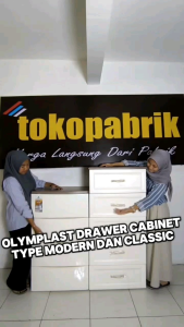 Olymplast Drawer Cabinet 05 Classic - Olymplast ODC 05 Laci Penyimpanan Susun 5